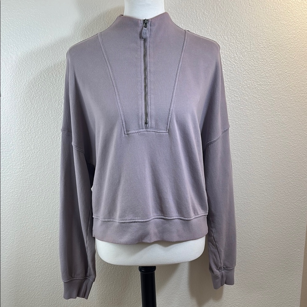 Velvet by Graham & Spencer Half Zip Sweatshirt